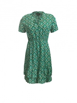 E3 22-010 Dress Elise Beach Green E3 22-010 Dress Elise Beach Green
