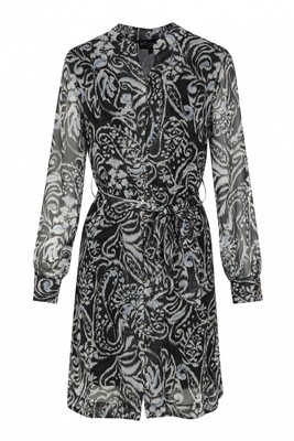 E4 22-054 Dress Claire Paisley Blue E4 22-054 Dress Claire Paisley Blue
