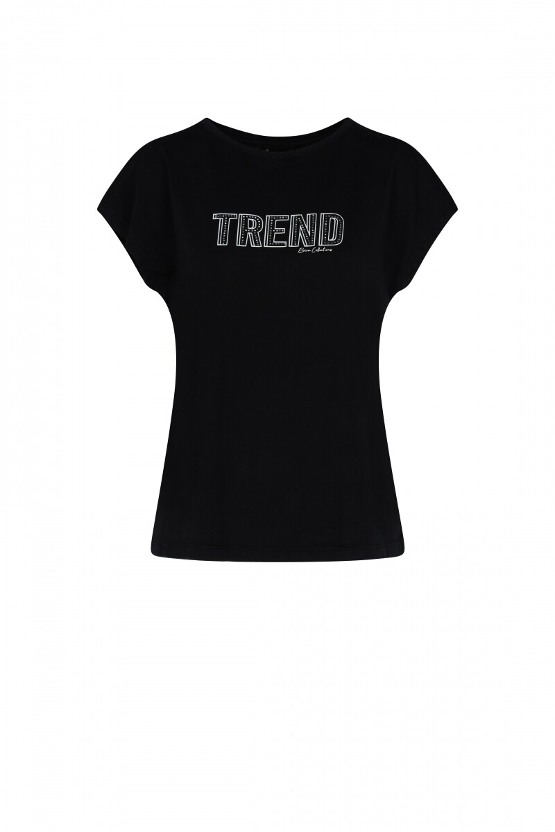 T-shirt Trend Washed Black