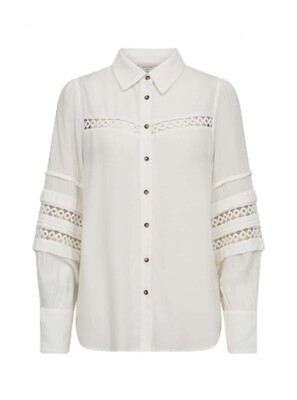 Blouse FQ-Sweetly Off White