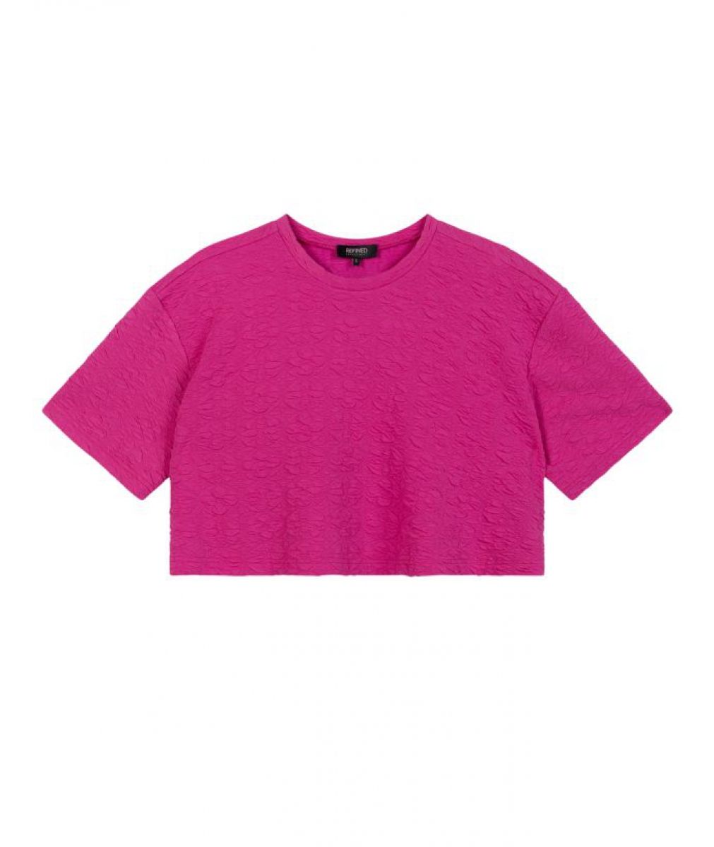 Ladies knitted t-shirt Clara Roze