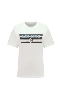 Striped Tropez T-Shirt Off White