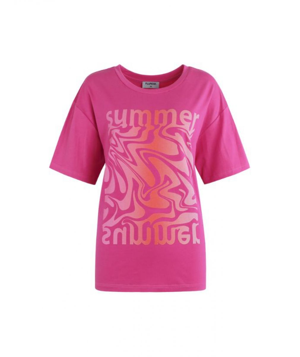 Isaleigh T-shirt Roze