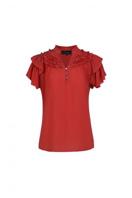 Blouse Rose Rood