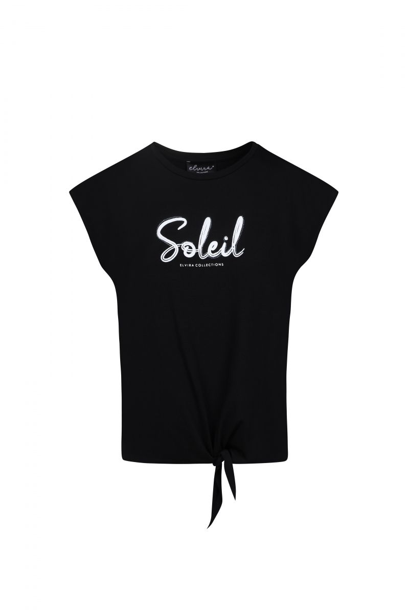 T-shirt Soleil Black, Size: M