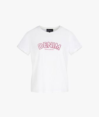 T-Shirt Denim Off White