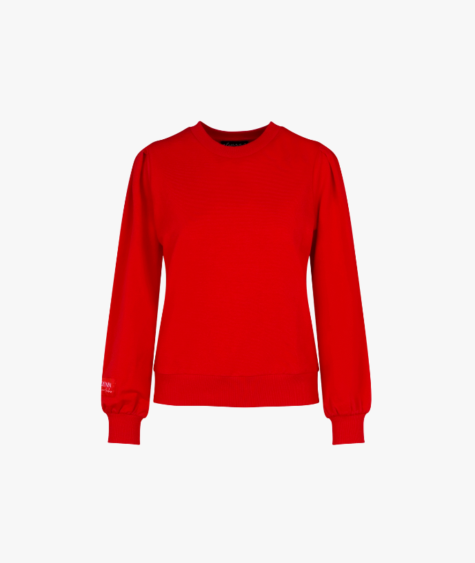 Sweater Denim Red
