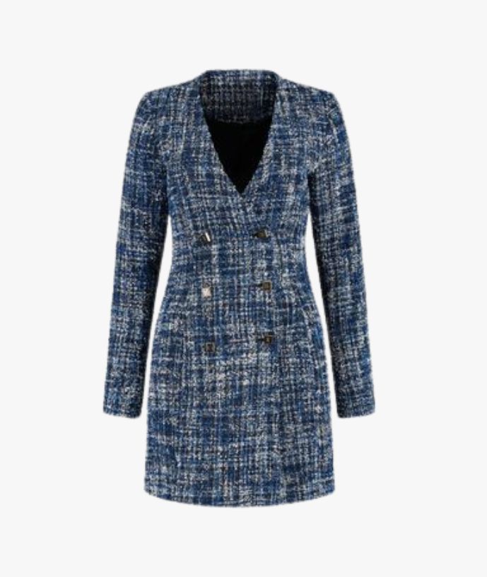 Harrison dress blauw