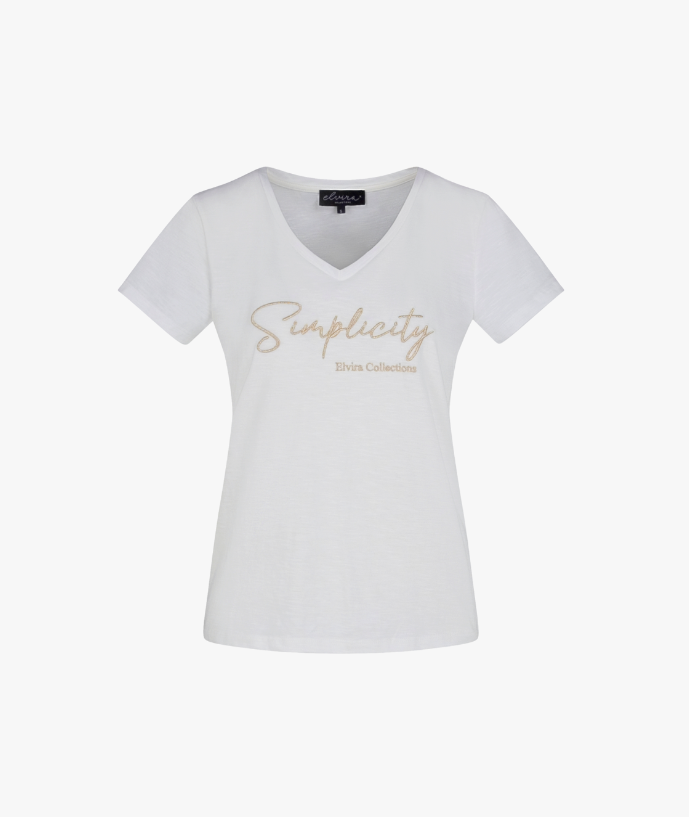 T-Shirt Simplicity Ecru