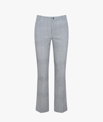 Trouser Trendy Navy Stripe