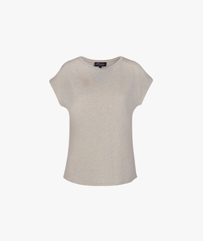 T-Shirt Leaves Sand