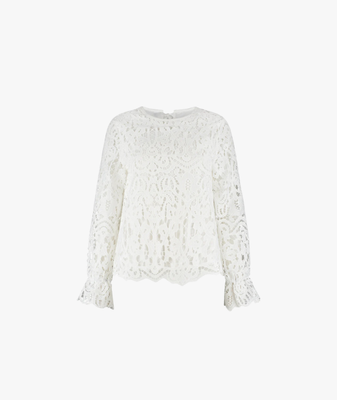 Marie Blouse wit Marie Blouse wit