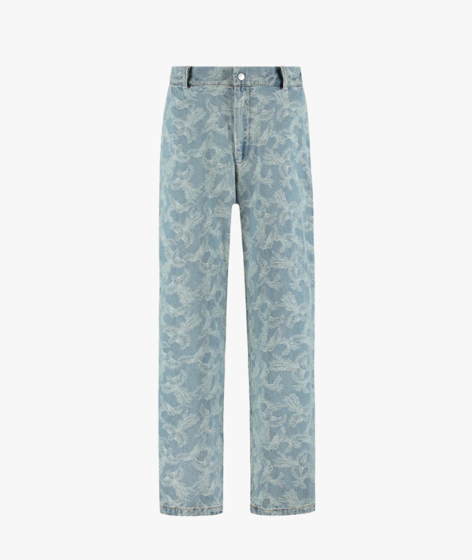 Anna Jeans pants blauw