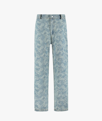 Anna Jeans pants blauw