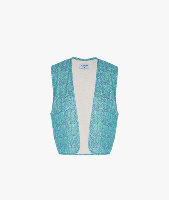 Celyn gilet lichtblauw
