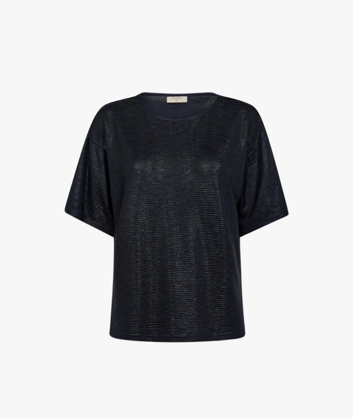 FQ SATINA-TEE navy
