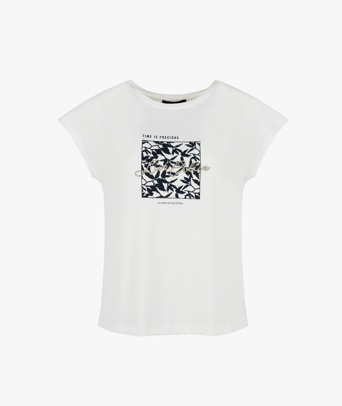 T-shirt Live Off White