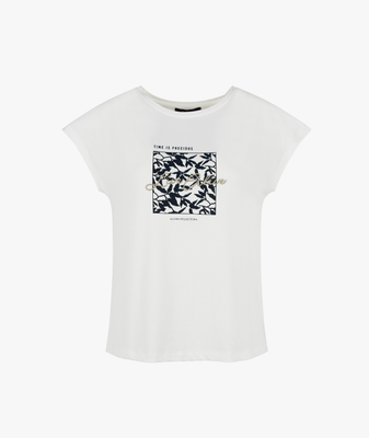 T-shirt Live Off White