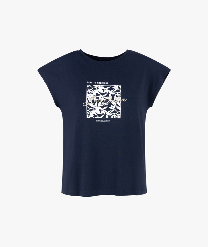 T-shirt Live Navy