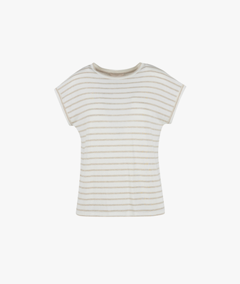 T-shirt Lynn Beige Stripe