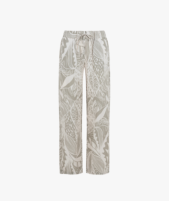 Trouser Nove Green Leaves