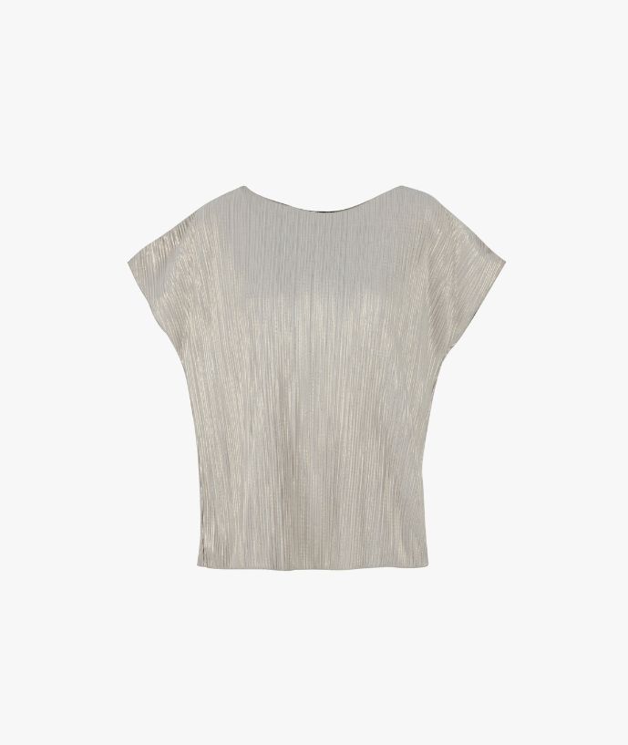 Top Noesha Champagne Rib