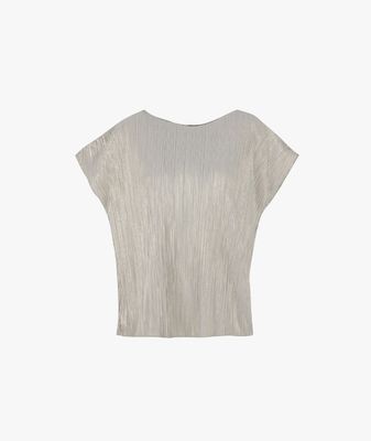 Top Noesha Champagne Rib
