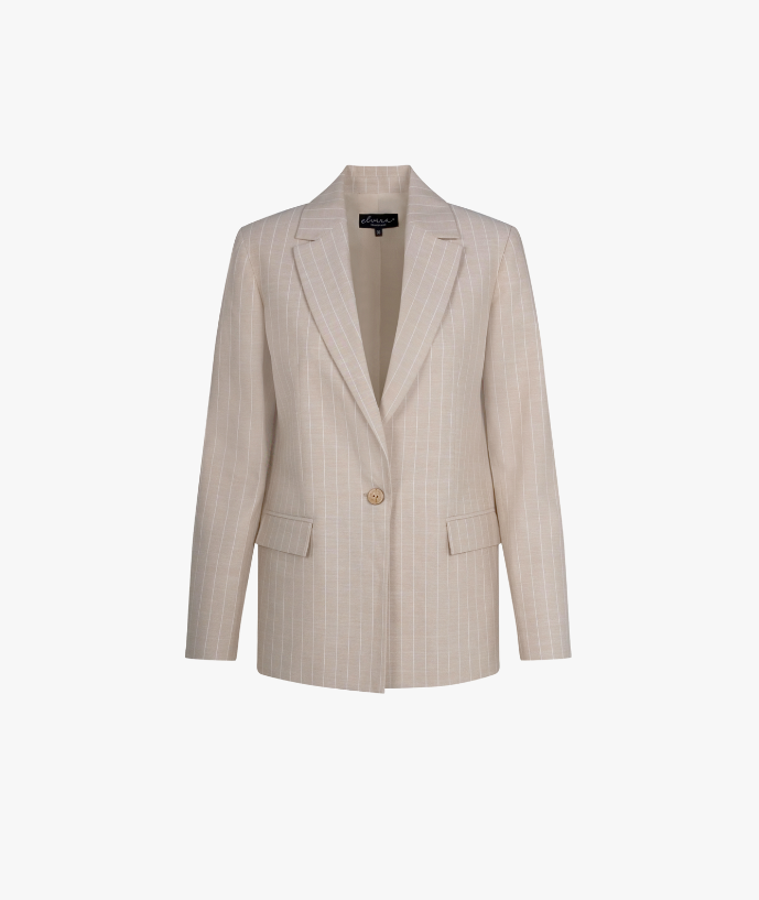 Blazer Jody Creme Pin Stripe