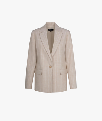 Blazer Jody Creme Pin Stripe