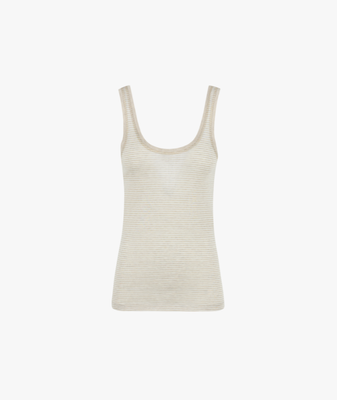 Top Lynn Beige Stripe