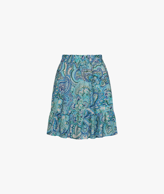 Skirt Elisa Paisley Blue