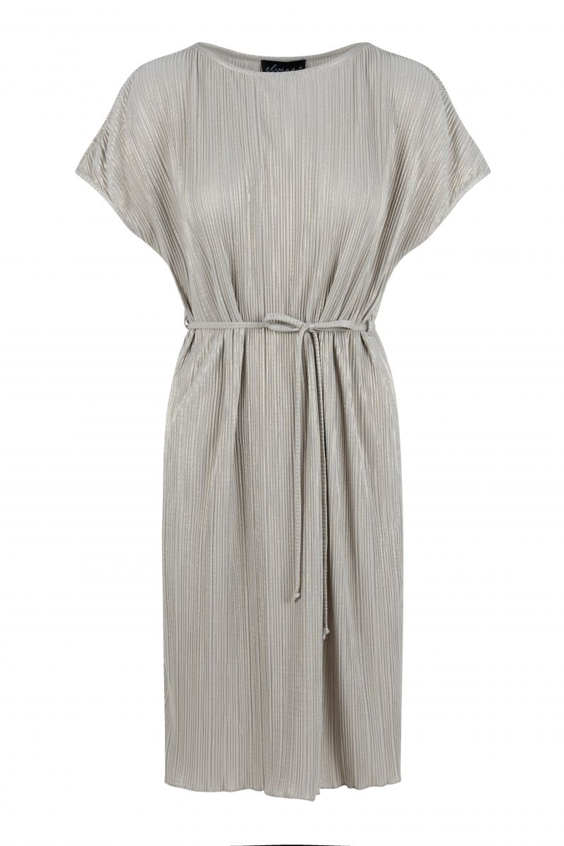 Dress Noesha Champagne Rib