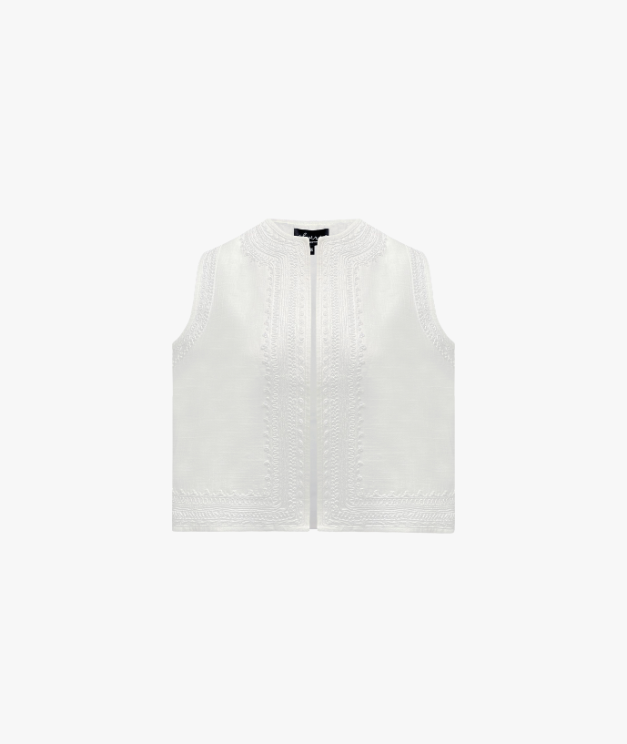 Gilet Nadia Off White