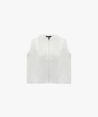 Gilet Nadia Off White