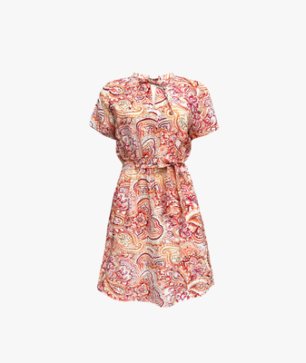 Dress Elisa Paisley Orange