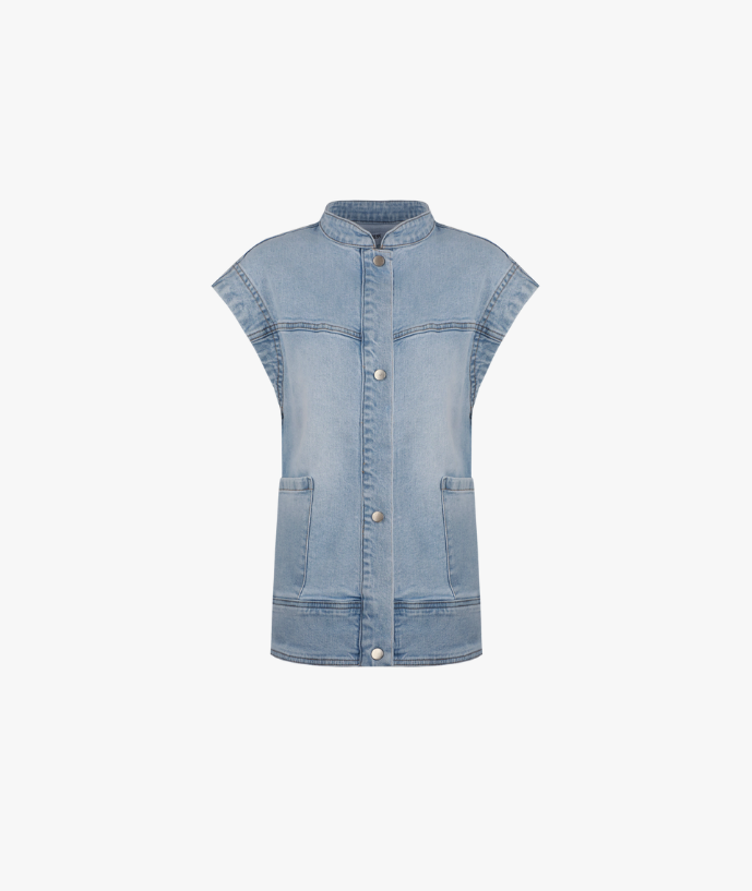 Kaia Gilet Denim