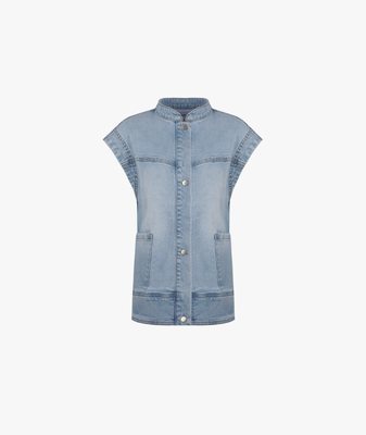Kaia Gilet Denim