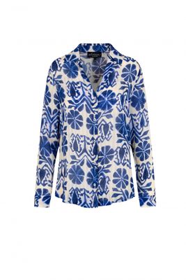 Blouse Fay Flower Blue