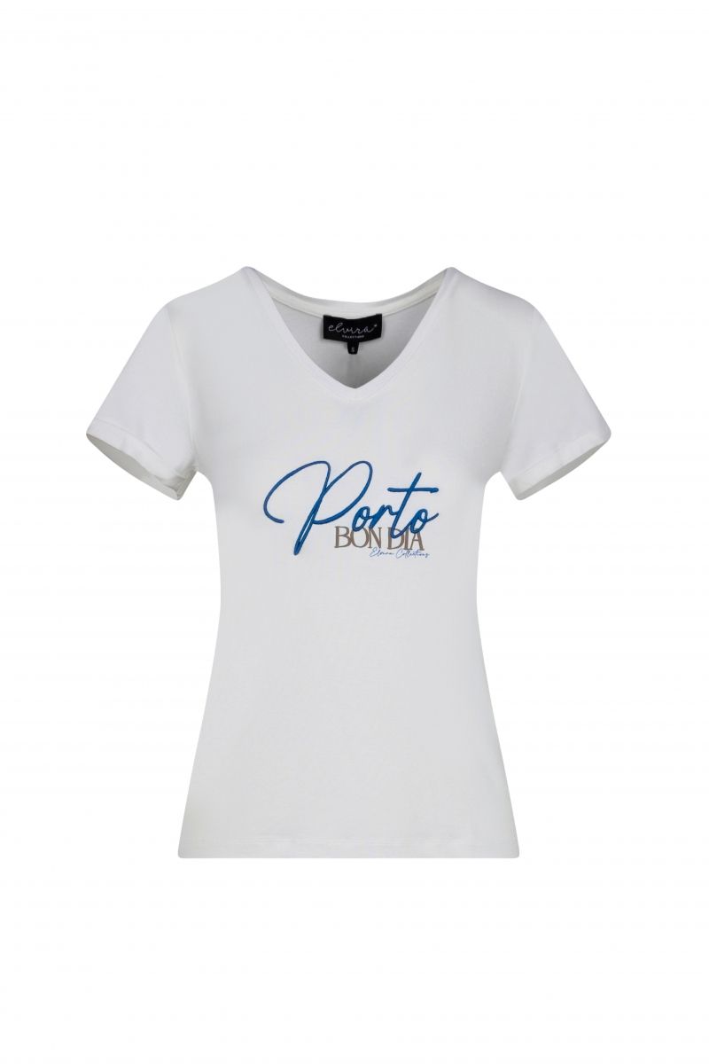 T-Shirt Bon Dia Off White