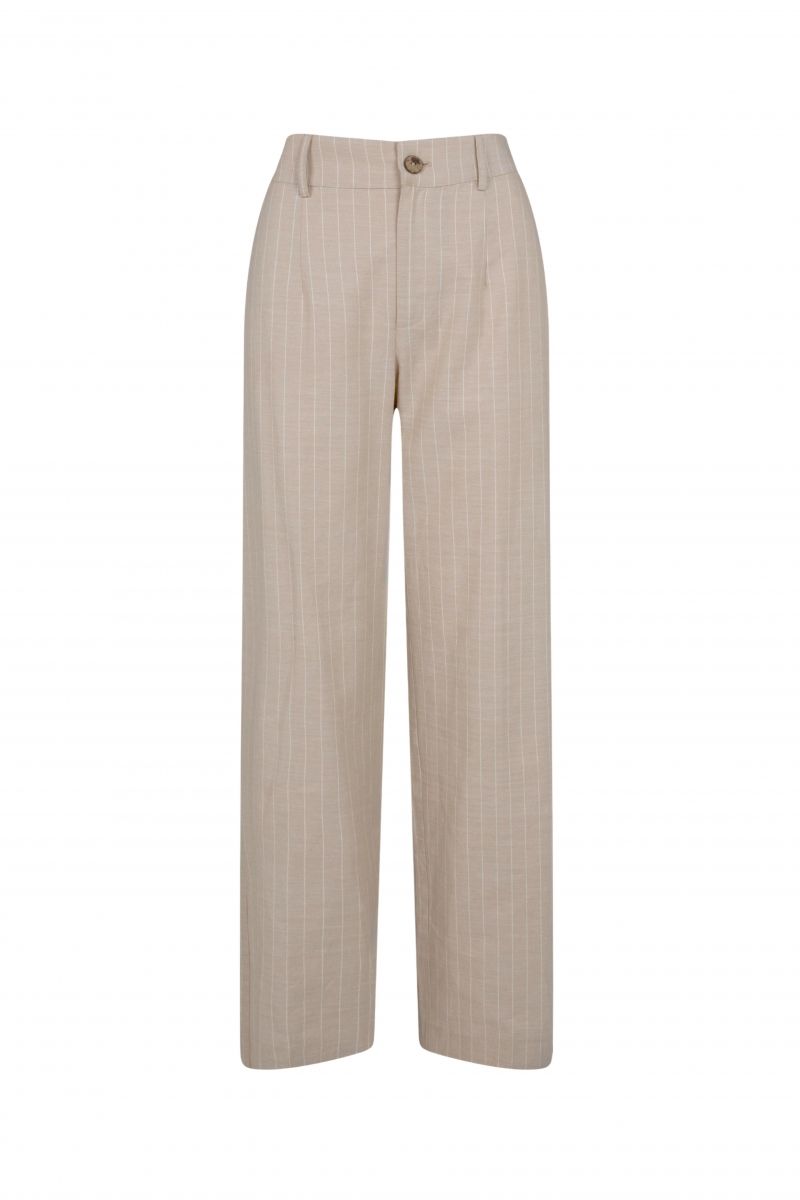 Trouser Maya Stripe Creme