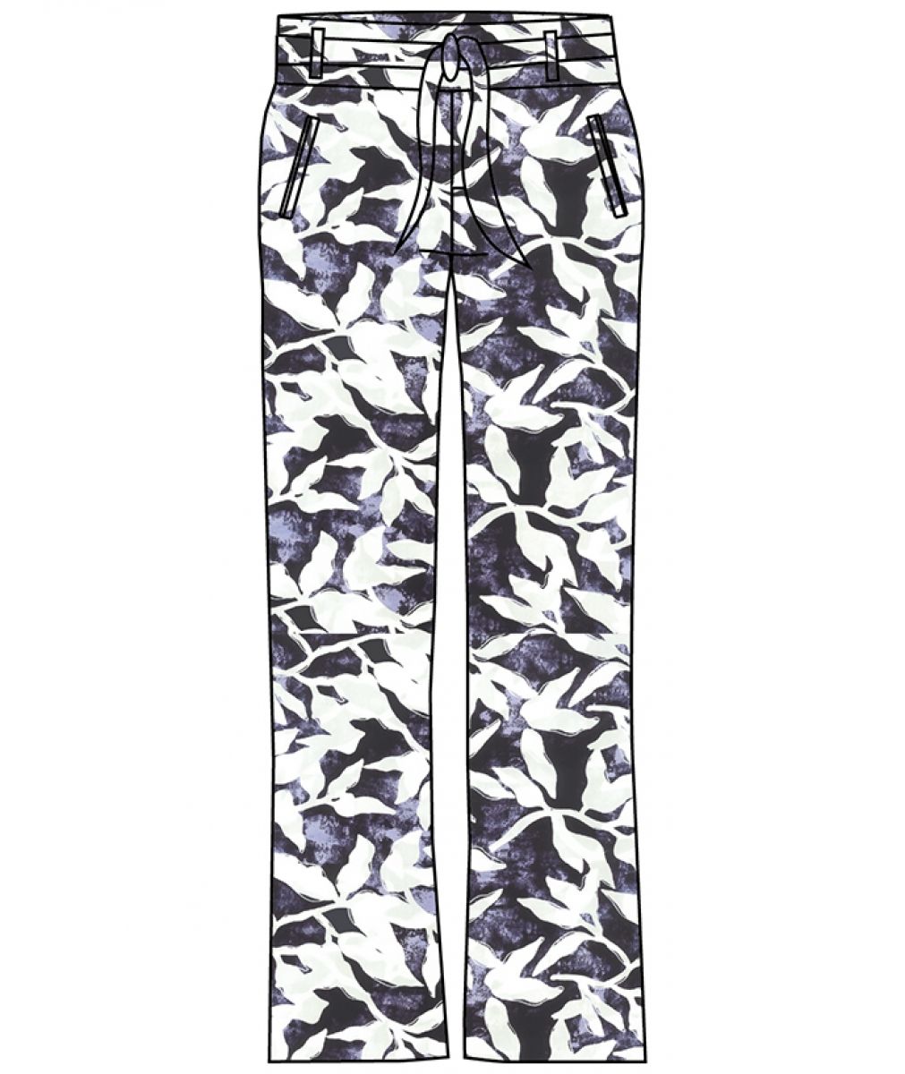 Trouser Cleo Travel Leaves