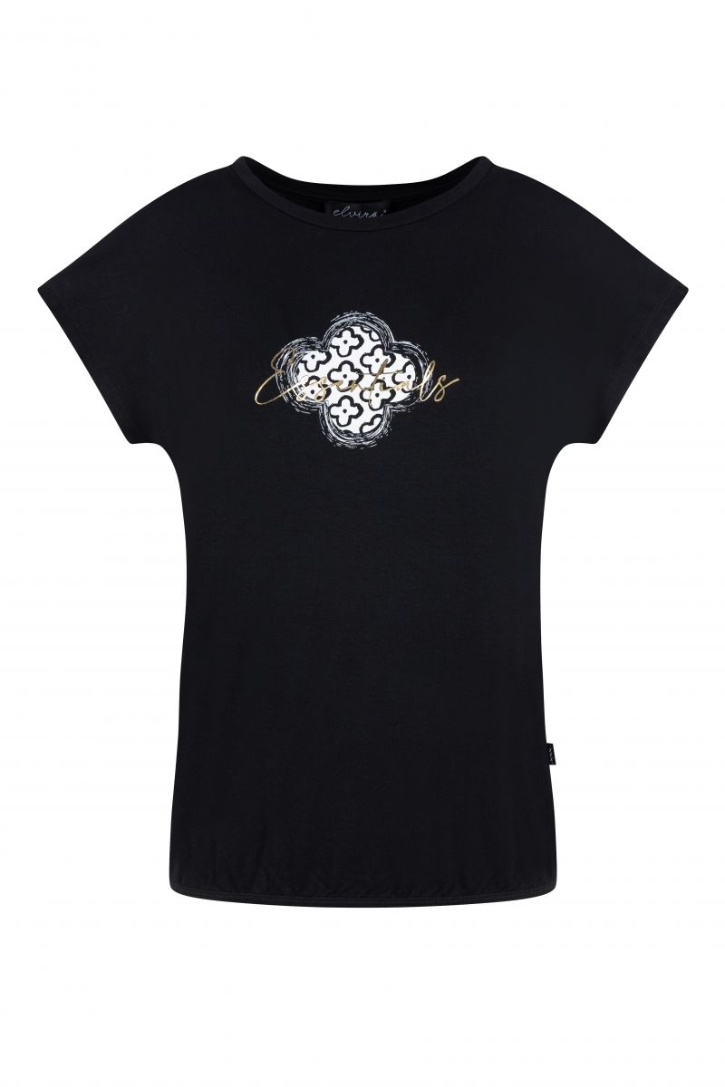 T-shirt Bloom Black