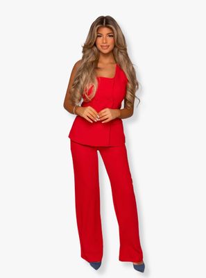 Trouser Madrid rood Trouser Madrid rood