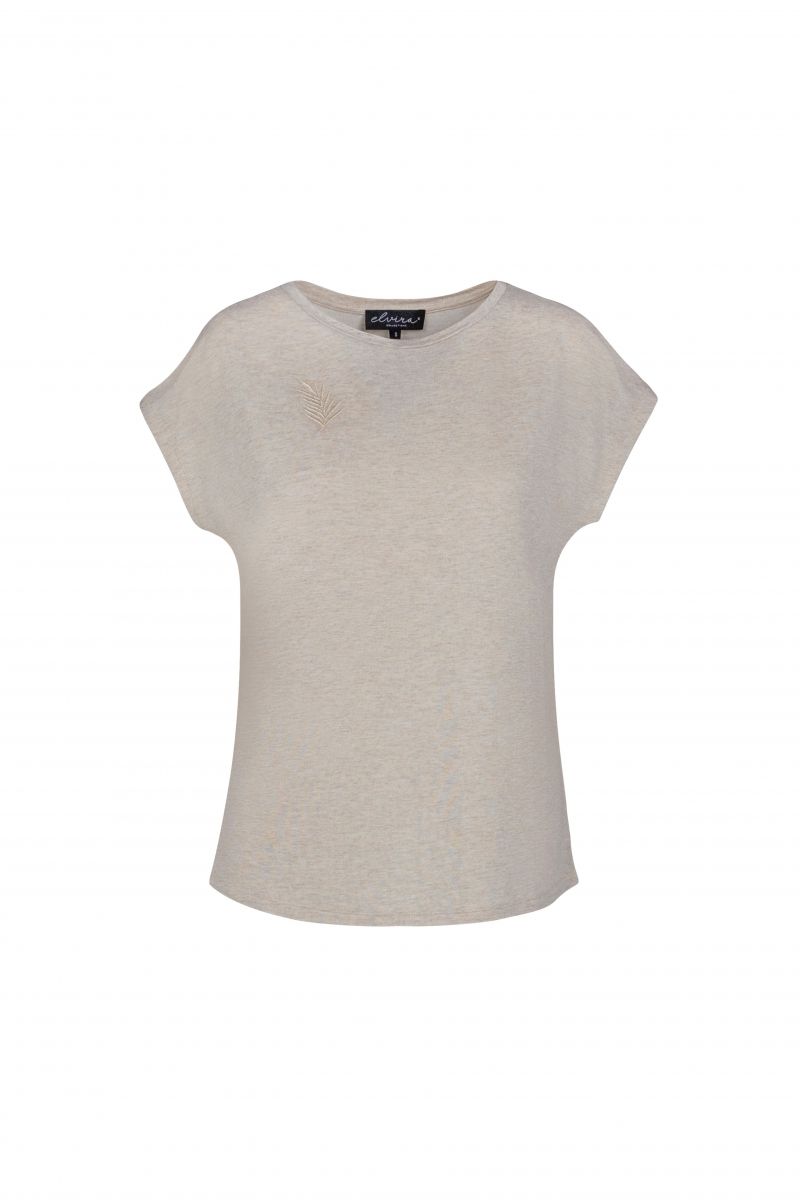 T-Shirt Leaves Sand