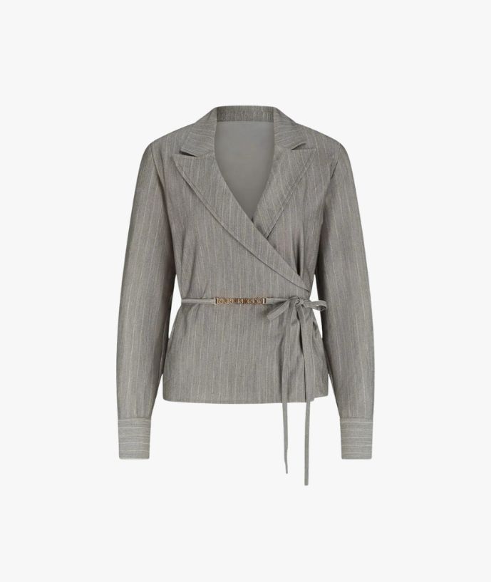 Lublin Blouse grijs