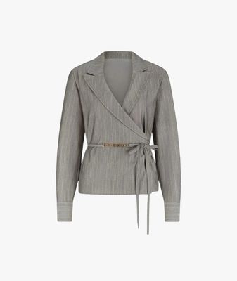 Lublin Blouse grijs