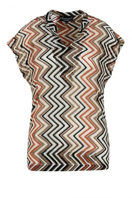 Top Lize Zigzag Bronzed Top Lize Zigzag Bronzed