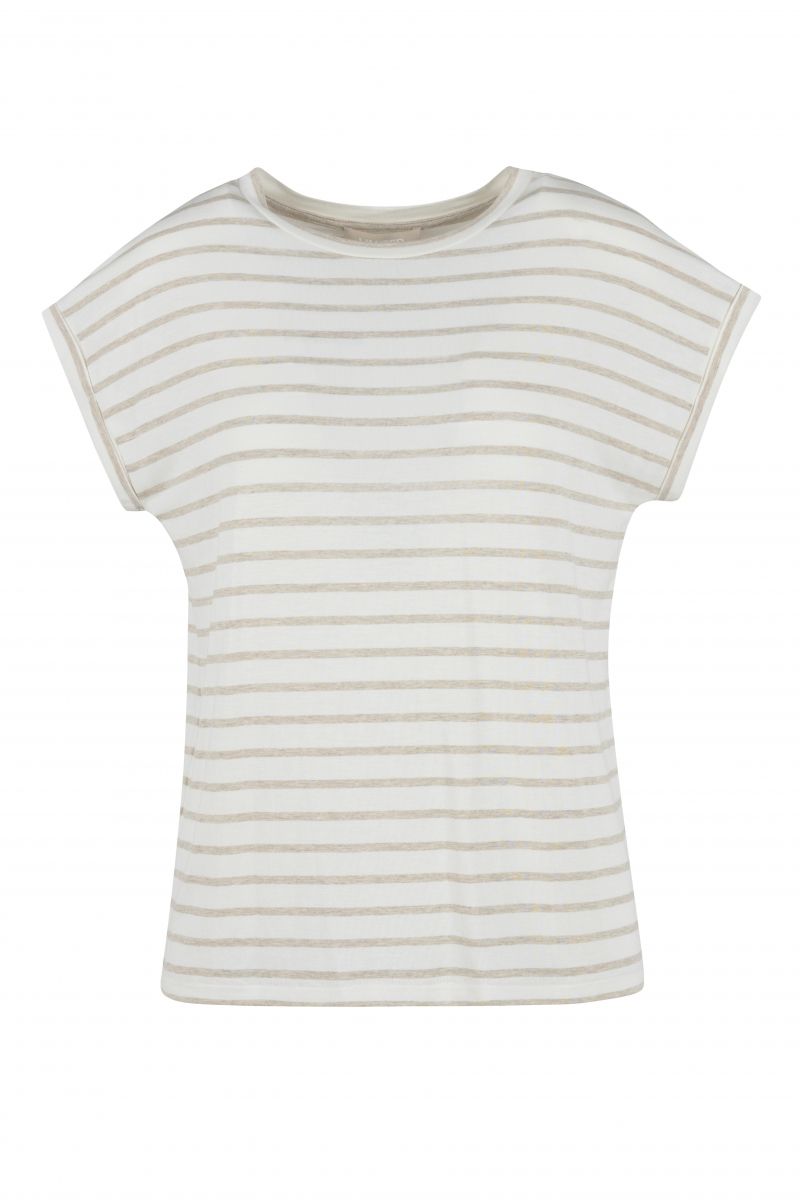 T-shirt Lynn Beige Stripe