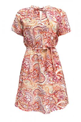 Dress Elisa Paisley Orange Dress Elisa Paisley Orange