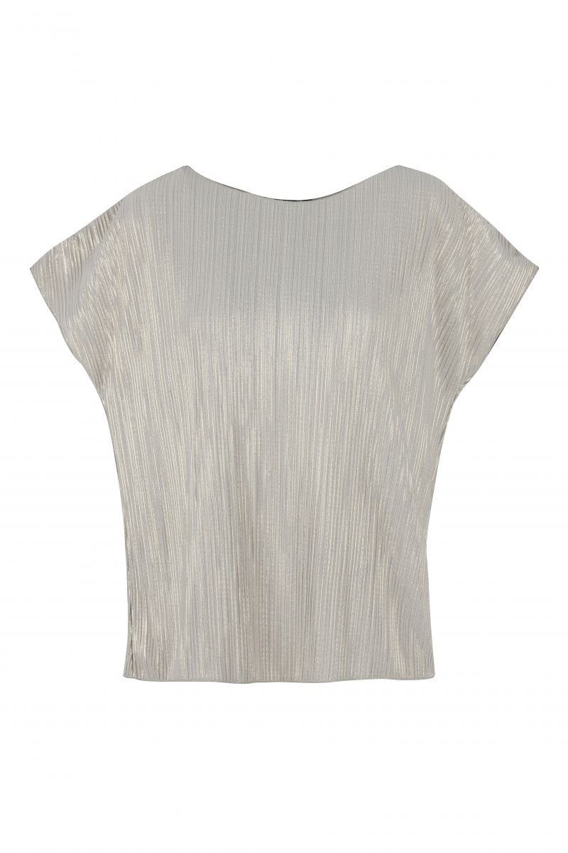 Top Noesha Champagne Rib